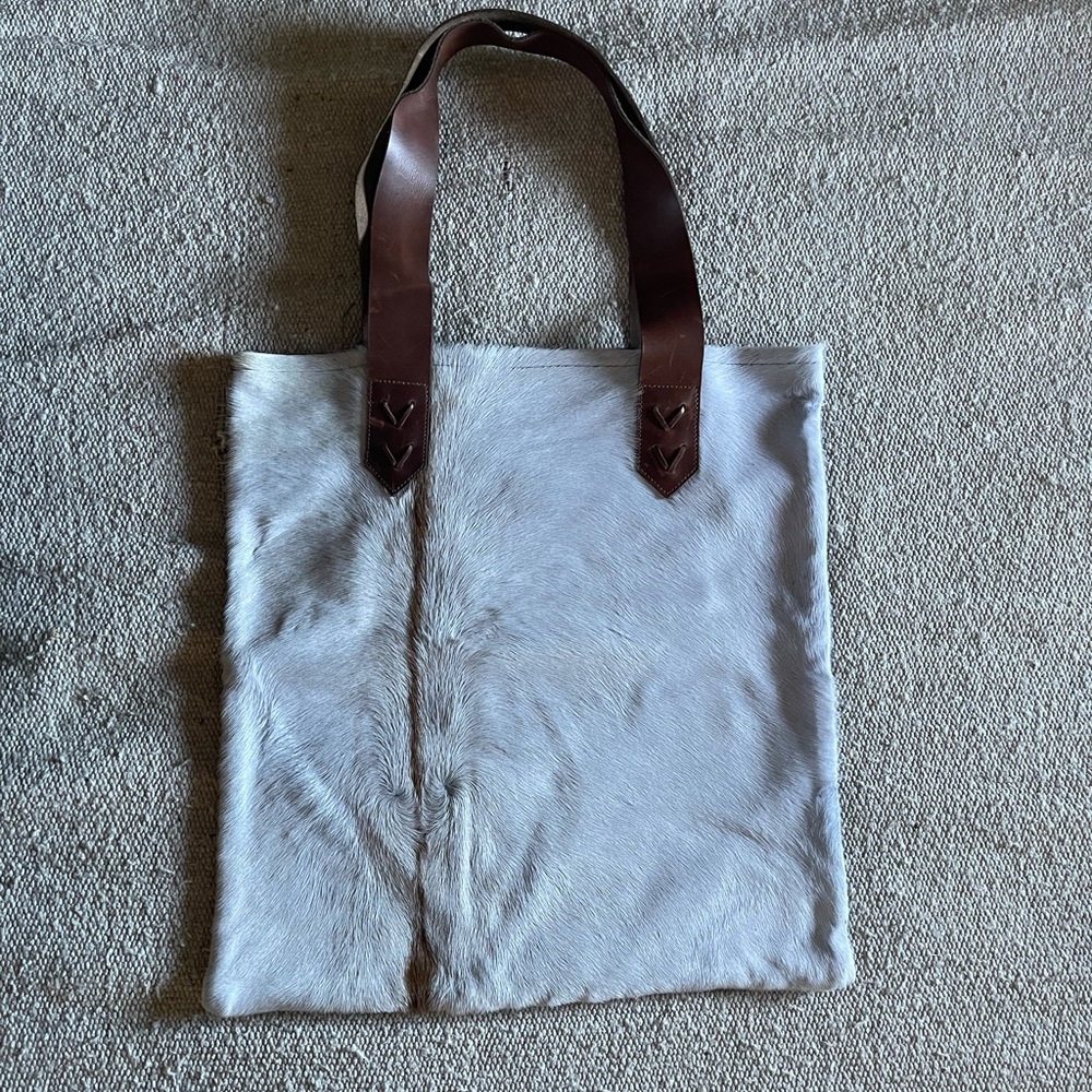 Sutisana Natural Cowhide & Suede leather purse
